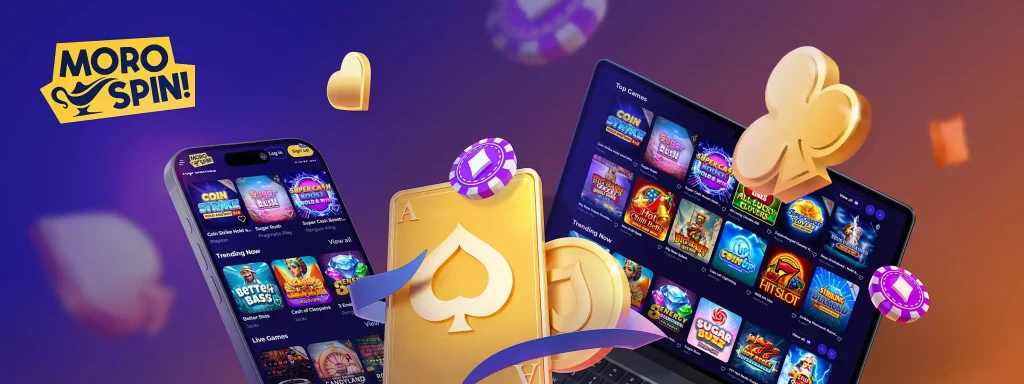 Vielfältiges Spielerlebnis bei Morospin Casino